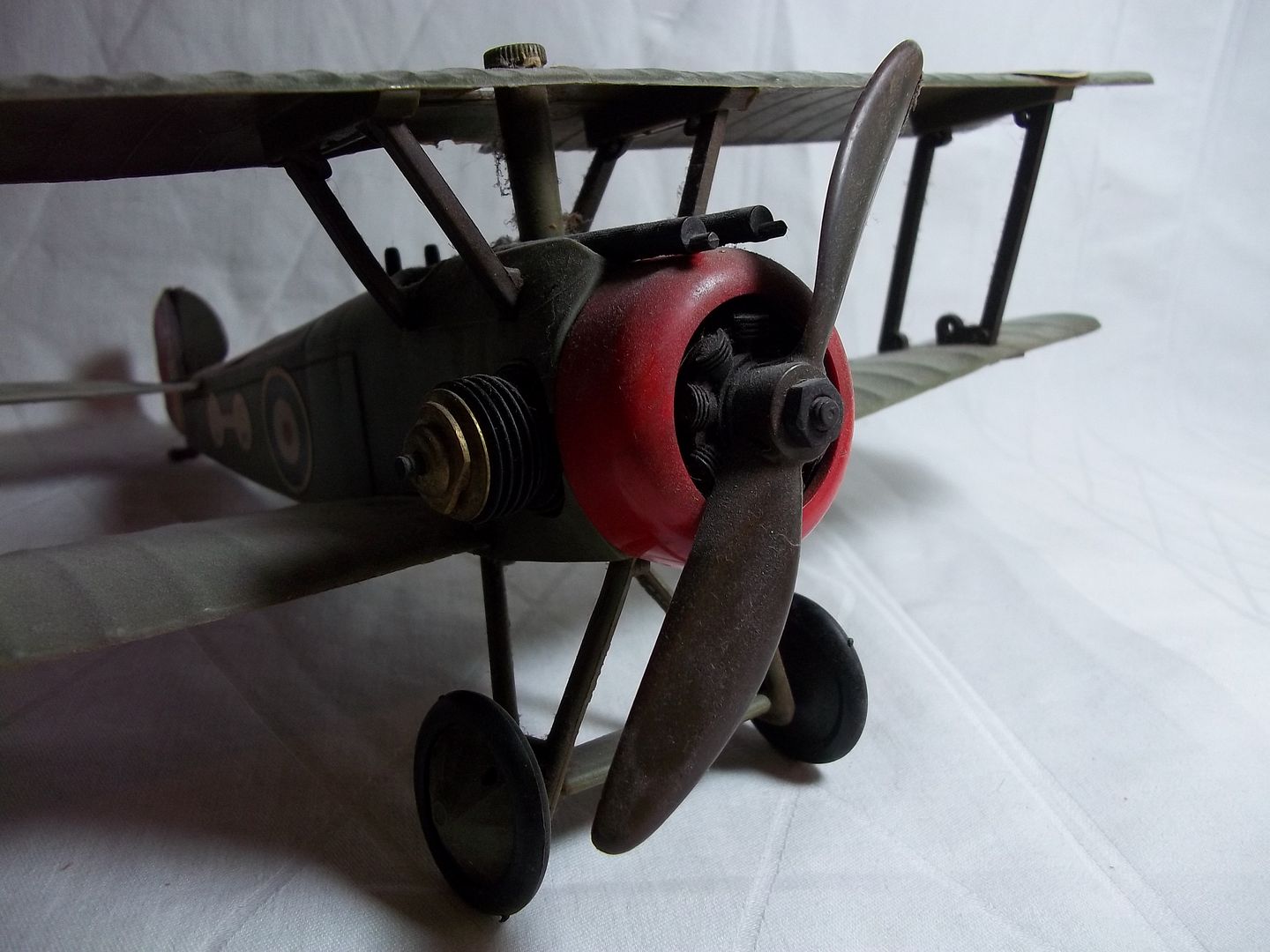 Vintage WWI Great Britain TESTORS AIR PLANE Gas Powered model Bomber
